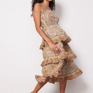 Cleobella Rosalie Midi Dress in Kaleidoscope - Sz Large